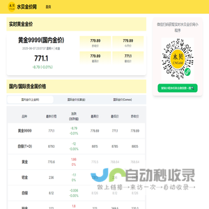 水贝金价网-今日金价_国际金价_周大福金价_黄金最新走势图_水贝黄金金价_国内黄金多少钱|cngoldprice.com
